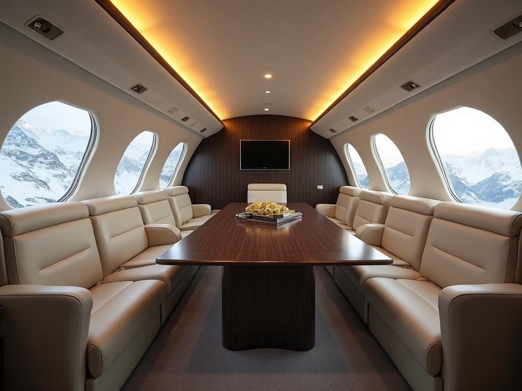 Triatrix jet interior